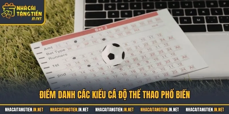 Điểm danh các kiểu cá độ thể thao phổ biến