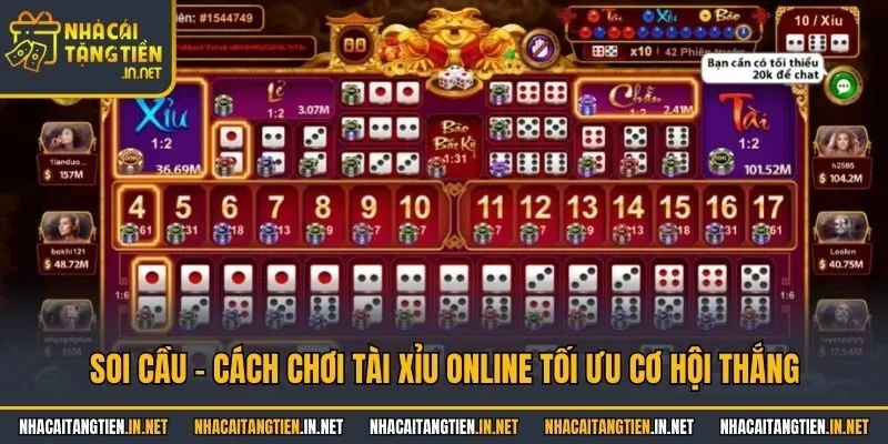 Soi cầu - Cách chơi tài xỉu online tối ưu cơ hội thắng